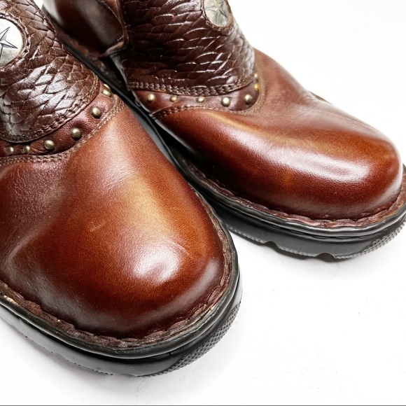 Double H | Slip On Western Mules - Picture 2 of 5